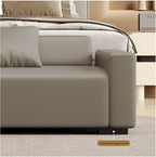 Modern End of Bed Bench for Bedroom, Entryway with Padded Seat & Solid Wood Legs for Living Room Dining Entryway(Beige,180 * 55 * 60cm)