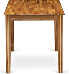 East West Furniture YAT-ANA-T Yarmouth Rectangle Kitchen Dining Table, 30x48 Inch, Natural