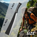 Billhook Sickle Machete for Yard Work - Trimming, Chopping & Weeding Powerhouse, Heavy Duty Machete for Cutting Trees, with Sheath