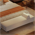 Modern Bedroom Bench, Entryway for Living Room End of Bed Accent Ottoman Entryway(120 * 40 * 55cm)