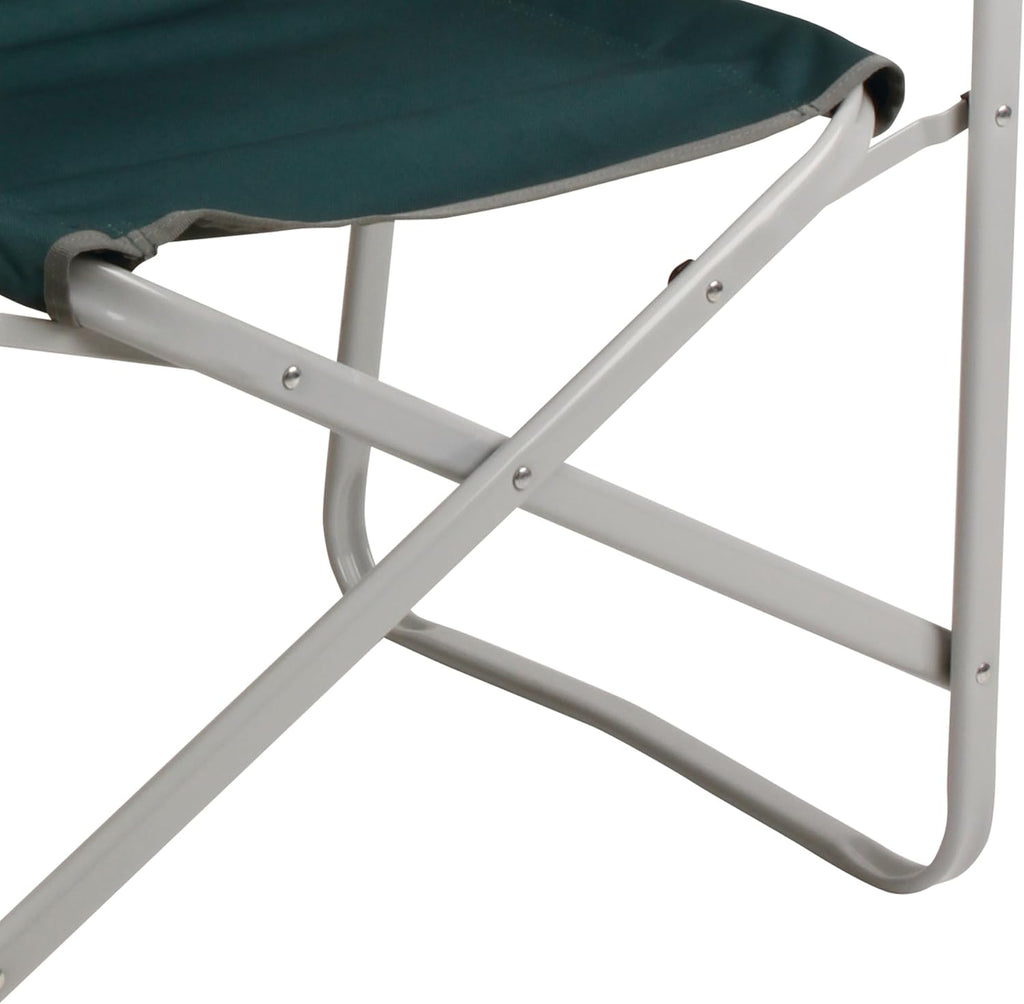 Coleman Outpost Elite Folding Camping Chair with Side Table & Cup Holder, Weather-Resistant Portable Chair with Arm Rests