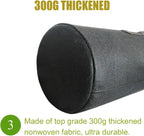 24-Pack 7 Gallon Grow Bags, Heavy Duty Thickened Non-Woven Plant Fabric Pots with Reinforced Handles
