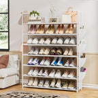 Shoe Rack 7 Tier Shoe Organizer Shoe Storage 28-35Pairs Shoe Rack for Closet Shoe Rack Organizer Entryway Shoe Holder Space Saving Shoe Shelf Shoe Stand Large Tall Shoe Tower Garage