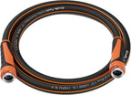 Giraffe Tools Garden Leader Hose 5ft x 5/8", Short Water Hose Heavy Duty, Flexible, Lightweight Hybrid Hose with Swivel Handle, Double Female Fittings, Burst 600 PSI