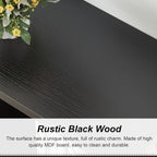 HOMISSUE Sofa Console Table, 70.9" Extra Long Sofa Table with 2-Tier Storage, Industrial Narrow Console Tables Behind Couch, Hallway Table for Entryway, Living Room, Black