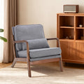 DUMOS Mid Century Modern Accent Chair, 16'' Seat Height Cozy Lounge Chair