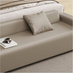 Modern End of Bed Bench for Bedroom, Entryway with Padded Seat & Solid Wood Legs for Living Room Dining Entryway(Beige,180 * 55 * 60cm)