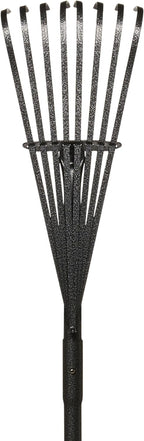 Yard Butler World’s Greatest Shrub Rake | Heavy Duty All Steel Rake with Ergonomic Garden Claw, 20 Free-Floating Tines & Long Metal Handle – Lawn, Yard, Bed, Landscape for Leaves, Grass & Debris, 8"