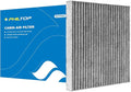 PHILTOP Cabin Air Filter, Replacement for ACF022 (CF11671) CX7, RAM1500, 2500, 3500, 4500, 5500, Premium Cabin Filter with Activated Carbon Filter Up Dust Pollen Odor