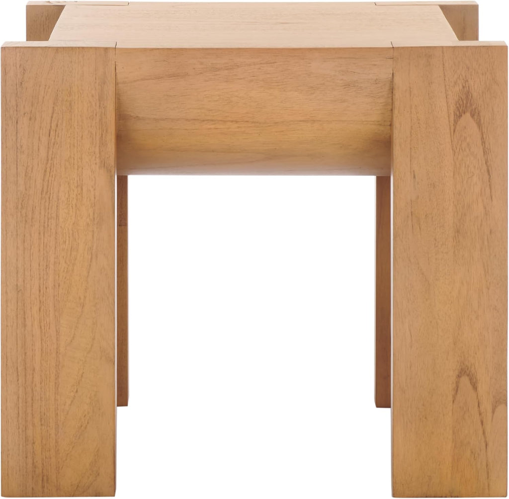 SAFAVIEH Couture Collection - Jessandria Natural Brown Accent Table, Contemporary Design, Fully Assembled (SFV7719A)