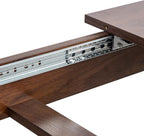 70-106" Expandable Dining Table, Wood Extendable Room Table, Long Kitchen Table for Dining Room