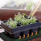GYTF 21W Seedling Heat Mat for Seed Starting, 10" x 20.75" Waterproof Heating Pad for Indoor Plants Germination Hydroponic, MET Standard - 2 Pack