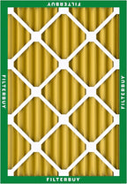 Filterbuy 14x20x2 Air Filter MERV 11 Superior Pet & Allergy Defense (12-Pack), Electrostatic Pleated HVAC AC Furnace Filters Replacement, Made in USA (Actual Size: 13.50 x 19.50 x 1.75)