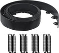 Gardzen Landscape Edging Kit, 20-Foot Long, 3-Inch Tall, No Dig Garden Edging Border for Flower Beds, Tree Rings, Pathways, Includes 24 Spikes