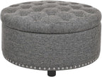 Tufted Storage Ottoman