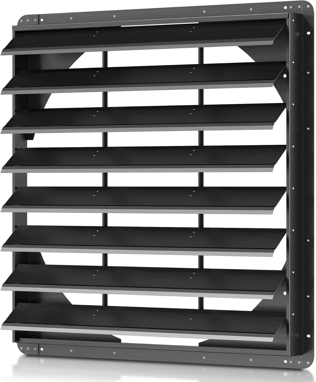 36 Inch Galvanized Sheet Spraying Automatic Exhaust Shutter Louver Vent (No Fan Blades and Motor) for Home Attics, Workshops, Barn, Greenhouse