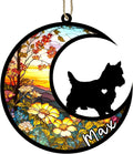 Personalized Dog Memorial, Custom Name Westie Dog Christmas Ornament with Name, Custom Breeds, Pet Loss Light Catcher, Gifts for Lovers Loss of Pet Sympathy on Mothers Day Christmas