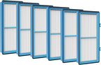 Nispira AER1 Filter Replacement for Holmes Air Purifier HAPF30AT HAP242-NUC Total Air HEPA 6 Packs, 1.2 x 10 x 4.6 Inches