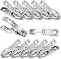 40 Pcs 2.3 Inch Row Cover Clips, Garden Clips for Netting, Greenhouse Clamps Made of Stainless Steel, Have a Strong Grip of Greenhouse Clips, For 1/2'', 3/4'', 1'' Garden Hoops