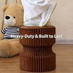 Folding Stool, 660 lbs Capacity Portable Stool, Eco-Friendly Honeycomb Design for Living Room Bedroom Apartment Temporary Event