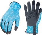 Vgo... Gardening Gloves for Women,Puncture-proof,Thornproof,Safety Work Gloves for Weeding,Digging,Touchscreen,Synthetic Leather(XS,Blue,SL7476)