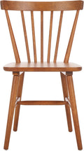 SAFAVIEH Home Collection – Winona Set of 2 Honey Windsor Farmhouse Dining Chairs, Spindle Back Wood Chairs, Classic Casual Seating (DCH8500K-SET2)