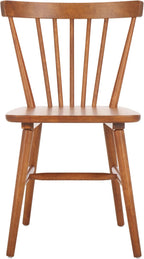 SAFAVIEH Home Collection – Winona Set of 2 Honey Windsor Farmhouse Dining Chairs, Spindle Back Wood Chairs, Classic Casual Seating (DCH8500K-SET2)