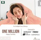 Pizuna Pure 100% Cotton King Duvet Cover Set, Luxurious 400 Thread Count Long Staple Cotton Sateen Weave with Button Closure (Combed Coral Pink Cotton Duvet Cover King)