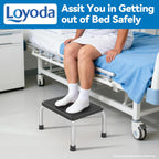 Loyoda Medical Step Stool with Anti-Slip Platform & Feet, Widely Use Foot Stool for Bedroom Kitchen Bathroom, Heavy Duty Step Stool Holds up to 350 lbs