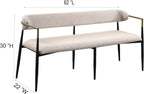 Acme Jaramillo Bench in Beige and Black