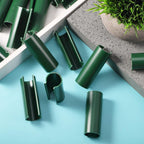 Jetec 32 Pcs PVC Pipe Clips Pool Cover Clamps for Above Ground Pool Greenhouses, Row Covers, Garden, Shelters, Bird Protection, 2.4 Inch Long(for 1/2 Inch PVC Pipe,Green)