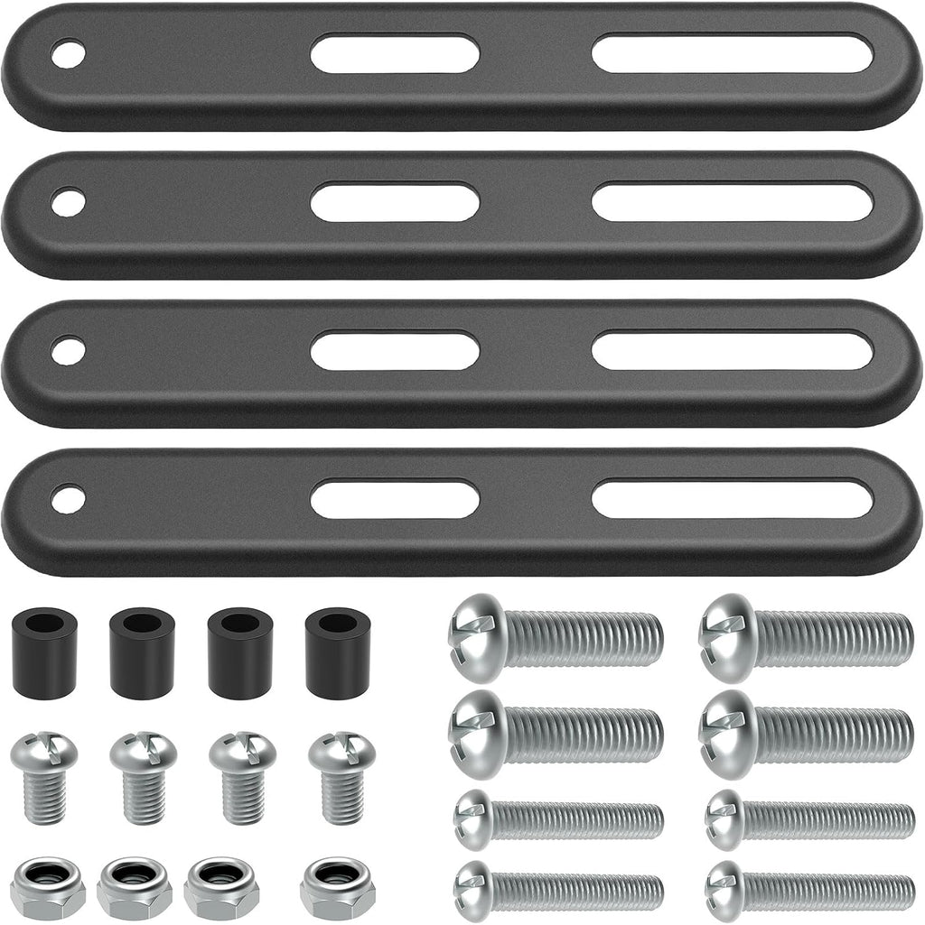 VESA Extension Mount Adapter Brackets Kit | For Screens 32 to 55 inch LCD LED TV, TV Mount Steel Conversion Plate for VESA up to 400x400mm
