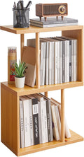 Aibiju 3-Tiered S-Shaped Side Table for Small Spaces, Freestanding Side Table, Sofa End Table, Narrow End Table, Suitable for Bedrooms Living Rooms Study Room, Natural Wood Color YD-ST003N