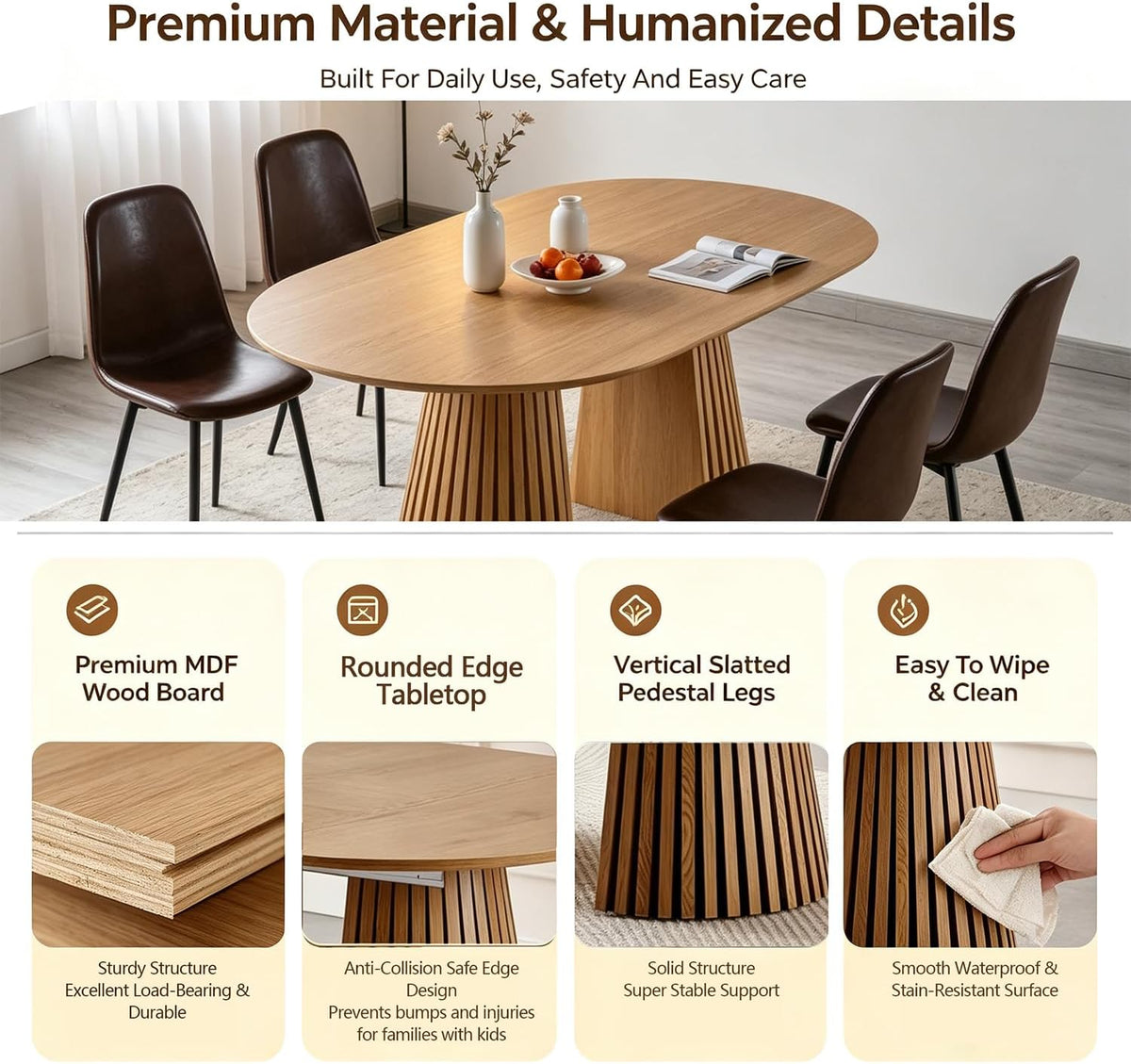 Extendable Wooden Dining Table with 4 Chairs for Small Space | extendable table，wooden dining table，dining table small space(black)