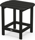 POLYWOOD SBT18BL South Beach 18" Outdoor Side Table, Black