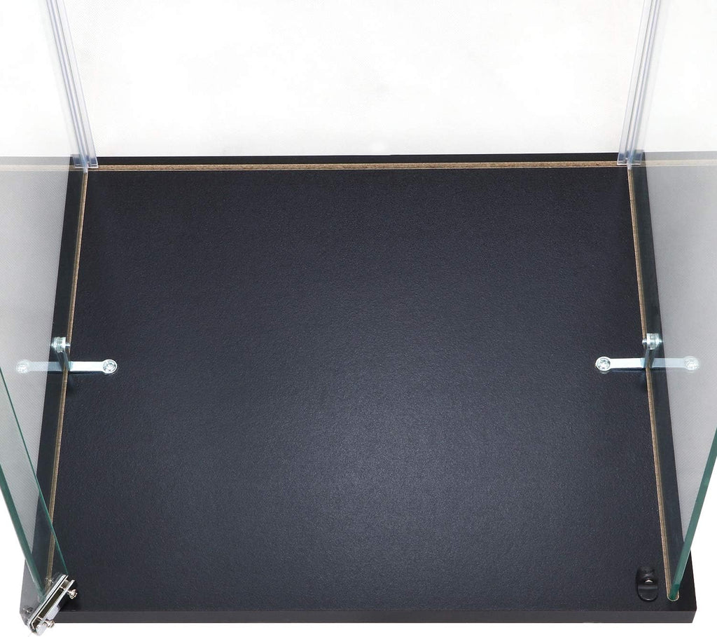 不二貿易(Fujiboeki) 3 Tiers Glass Collection Case, 高さ86cm, Clear