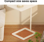 Bedside/Sofa Side Table: Floor-Standing Storage Unit, Compact Tea Table, Bedside Laptop Desk, Ultra-Narrow Square Table, Mini Side Table