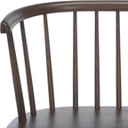 SAFAVIEH Furniture - Blanchard Spindle Bench - Dark Walnut - Solid Wood - Classic Windsor Design - Ideal for Entryway, Bedroom, Dining Room, 17.8" Seat Height (BCH8500G)