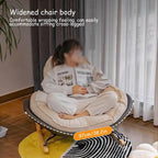 Modern Lounge Rocking Chair, Cute Comfy Armchairs, Corner Reading Chair for Adults, for Balcony Living Room Bedroom