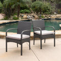 free-space KD disassembly and Assembly PE Imitation Rattan Dining Chair