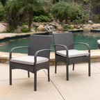 free-space KD disassembly and Assembly PE Imitation Rattan Dining Chair