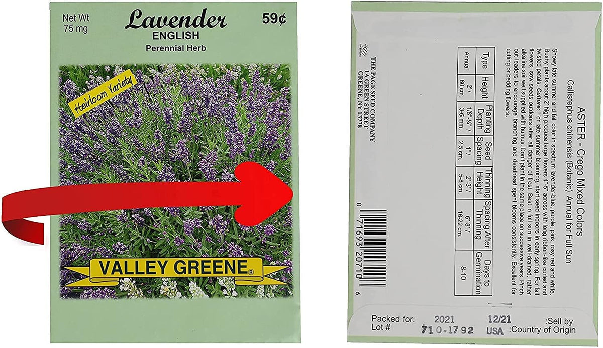 Set of 1000 Flower Seed Packets - Flower Seeds in Bulk - 15 or More Varieties Available - Great for Creating Colorful Gardens (1000)