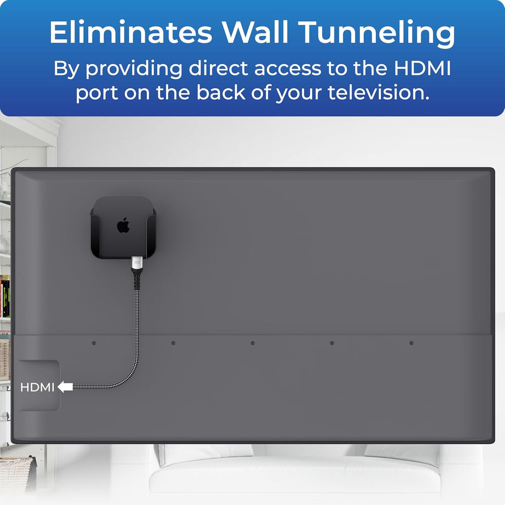 ReliaMount Universal Mount for Apple TV - Compatible with Every Apple TV | Designed in USA – Easy Apple TV Installation