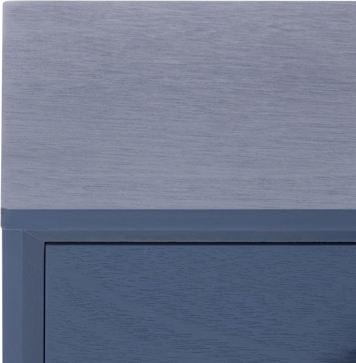 SAFAVIEH Home Collection - Lyle Blue Accent Table, 1 Drawer, Mid-Century Modern Design (ACC5702H)