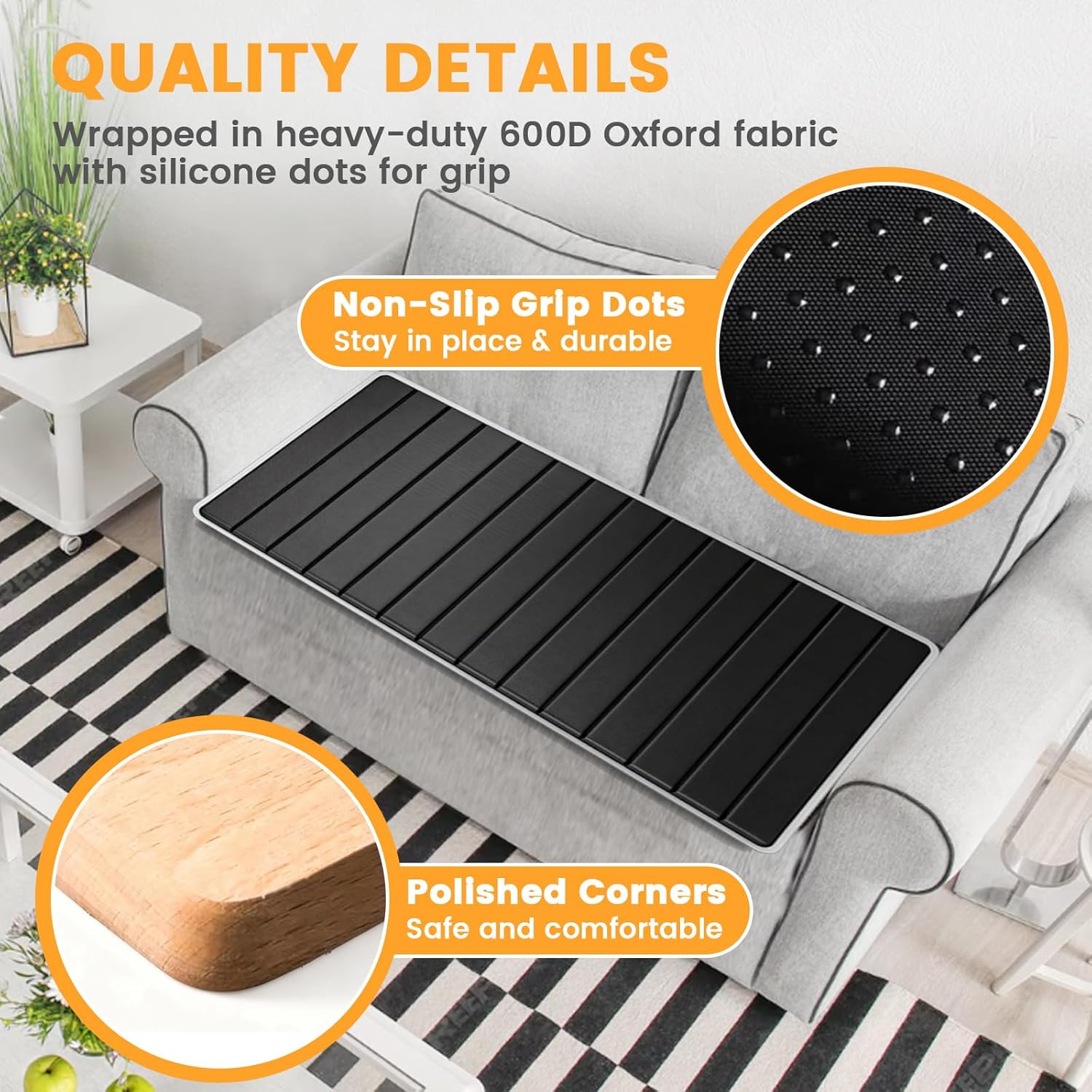 LISRRZHEN] 23''x67'' Couch Cushion Support Board, Sofa Cushion Sagging Repair, Extend Sofa Life, Easy to Install, Multiple for All Sofas