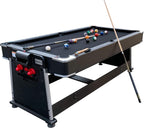 RACK Triad 7-Foot 3-in-1 Multi-Game Swivel Table - Billiards/Pool, Table Tennis & Air Hockey