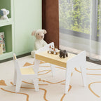 Kids Furniture Set for Bedroom Toddler Table and Chair Set Desk for | Compact toddler table and chair set for ages 2-8. Sturdy MDF wood construction supports play, study, and snack time. Ide