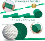 PartyWoo Dark Green Crepe Paper Streamers 4pcs 328ft Pack of Emerald Forest Hunter Green Crepe Paper Streamers for Birthday Baby Shower Woodland Dinosaur Jungle Football Theme Party Decorations