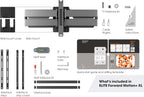 Vogel's TVM 5855 Full-Motion Ultra Strong TV Wall Mount for Large and Heavy TVs up to 100 inches and 165 lbs, Swivels up to 120°, Max. VESA 600x400, Universally Compatible