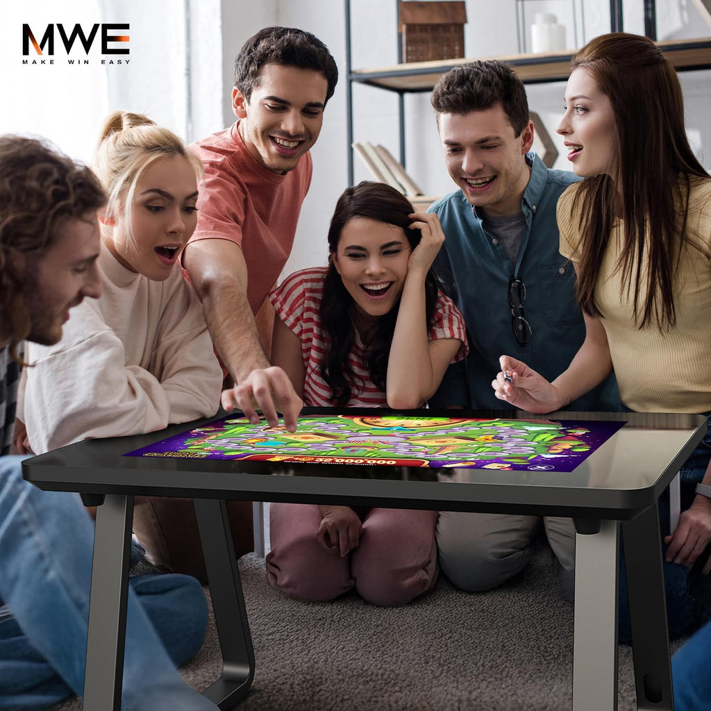 MWE 32 Inch Game Table, Multifunctional Touchscreen Table, Detachable Interactive Display for Indoor Entertainment, Meetings & Education, Android 13, 8+128GB